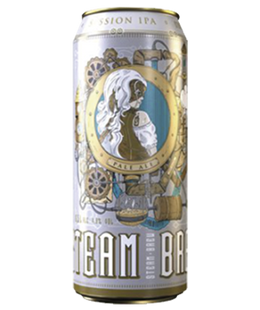 Упаковка імпортного крафтового пива Steam Brew "Session IPA", 0,5л х 24шт. 000002677 фото