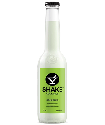 Упаковка напитка Shake "Bora Bora", 0,33л х 24шт. 000003826 фото