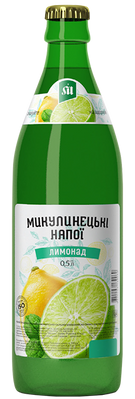 Упаковка Микулинецькі напої "Лимонад",  0,5л х 20шт. 000002173 фото