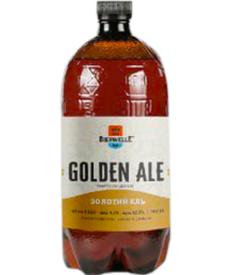 Упаковка пива Fanatik "Golden Ale" светлое нефильтрованное 1л. ПЭТ х 6 шт. 000004309 фото