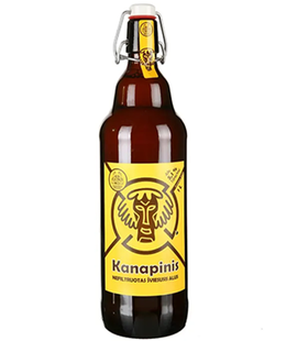 Імпортне пиво Kanapinis " Sviesusis alus", 1л 000005213 фото