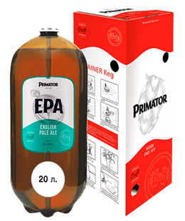 Пиво Primator "English Pale Ale", КЕГ 20л 000006174 фото