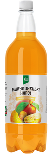 Упаковка Микулинецькі напої "Персик", 1л х 8шт. 000003986 фото