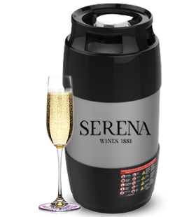 Ігристе вино GLERA FUSTI DI VINO BIANCO IGT SERENA, КЕГ 24 літри 000006007 фото