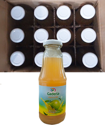 Упаковка яблочного сока прямого отжима "Gaderia", 0,3л х 12шт. 000004820 фото