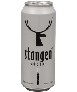 Упаковка импортного пива Stangen "Weiss bier", 0,5л х 24шт. 000003681 фото