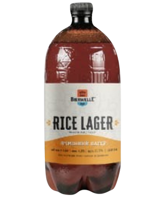 Упаковка пива Fanatic "Rice Lager " напівтемне нефільтроване1л ПЕТ х 6шт. 000004312 фото