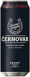 Упаковка пива Cernovar "Cerne темне", 0,5л х 24шт. 000003176 фото