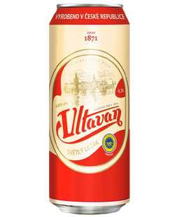 Упаковка імпортного пива Vitavan "Svetly Lezak", 0,5л х 24шт. 000005242 фото